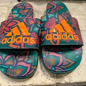 Adidas Farm Rio slides. Size 8 Men’s
